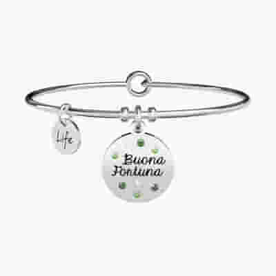 BRACCIALE FORTUNA LUXURY CHARMS QUADRIFOGLIO