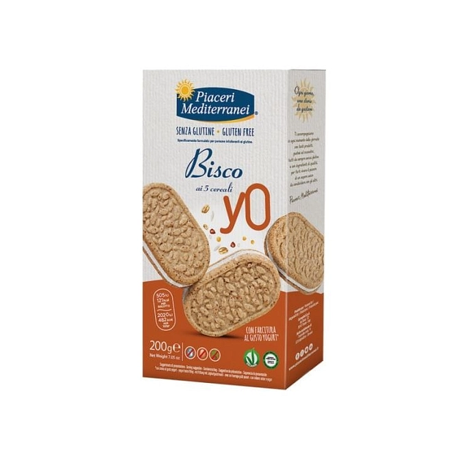 Piaceri Mediterranei Bisco Yo 5 Cereali 200 G