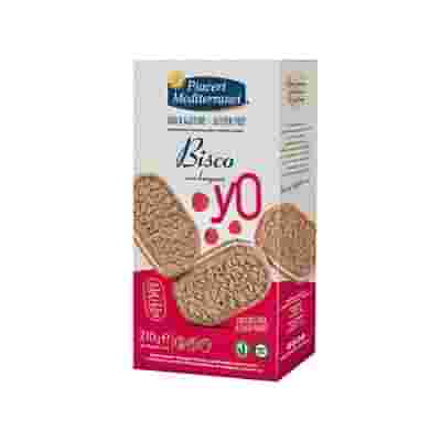 PIACERI MEDITERRANEI BISCO YO LAMPONI 210 G
