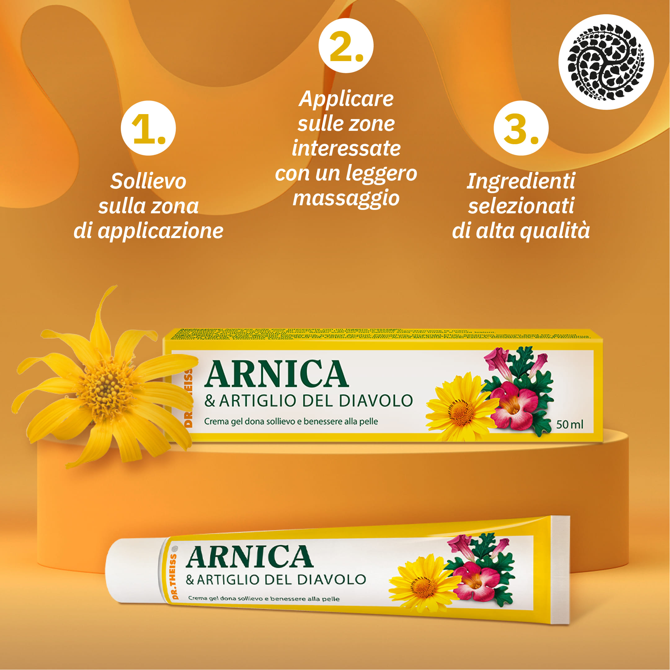 THEISS ARNICA & ARTIGLIO DEL DIAVOLO CREMA 50 ML