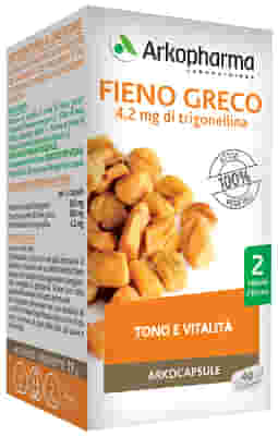 ARKOCAPSULE FIENO GRECO 40 CAPSULE