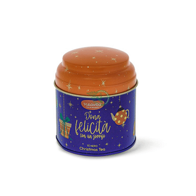 NEAVITA BARATTOLINO DI NATALE BLU MELANGE CHRISTMAS TEA IN FILTROSCRIGNO 6 X 2,5 G