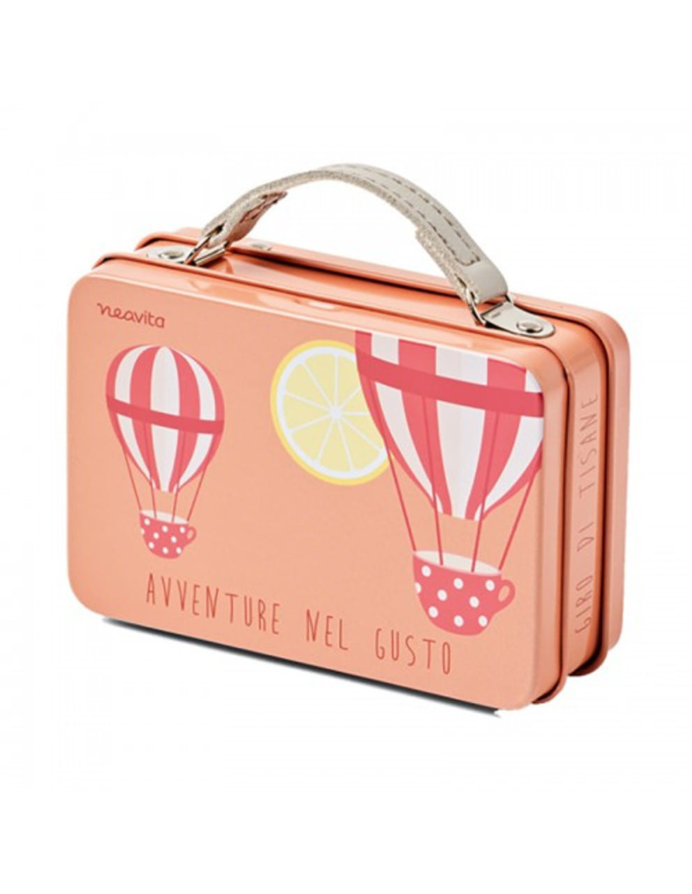 NEAVITA TISANA LIMONE E ZENZERO IN FILTRI 3 BUSTINE CON VALIGETTA AVVENTURE