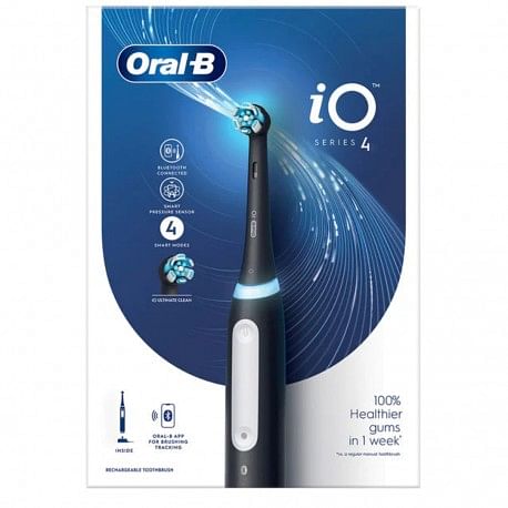 Oral B Io 4 Black Spazzolino Elettrico