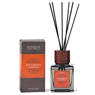DIFFUSORE BASTONCINI 200 ML RUM AMBRATO E VANIGLIA