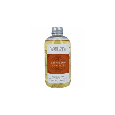 DIFFUSORE BASTONCINI 250 ML RUM AMBRATO E VANIGLIA RICARICA