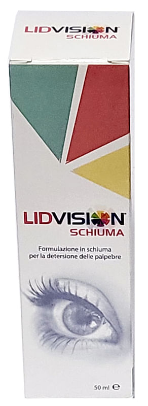 Lidvision Schiuma Per Detersione Palpebre 50 Ml