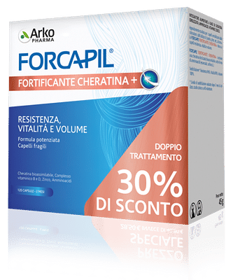 FORCAPIL FORTIFICANTE CHERATINA+ PROMO 120 CAPSULE PREZZO SPECIALE