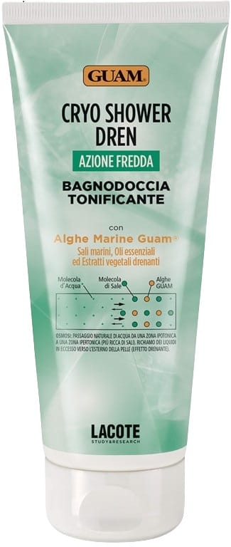 GUAM CRYO SHOWER DREN BAGNODOCCIA TONIFICANTE 200 ML