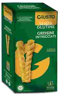 GIUSTO SENZA GLUTINE INTRECCIATI GRISSINI 180 G