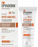 EPTA SUN SPF50+ FLUIDO COLORATO MEDIO 50 ML