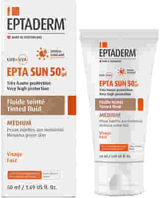 EPTA SUN SPF50+ FLUIDO COLORATO MEDIO 50 ML