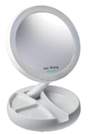 SPECCHIO LUMINOSO DOPPIO LATO PIEGHEVOLE