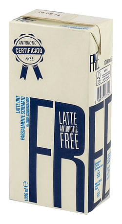 Free Latte Uht Parzialmente Scremato Antibiotic Free 1 Litro