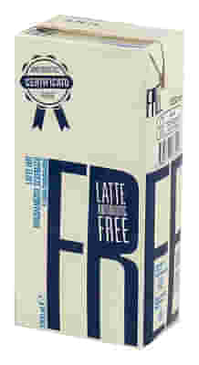 FREE LATTE UHT PARZIALMENTE SCREMATO ANTIBIOTIC FREE 1 LITRO