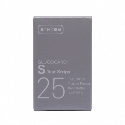 STRISCE MISURAZIONE GLICEMIA GLUCOCARD S TEST STRIPS 25 PEZZI