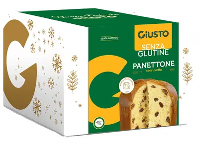 GIUSTO SENZA GLUTINE PANETTONE 500 G GIUSTO SENZA GLUTINE PANETTONE 500 G
