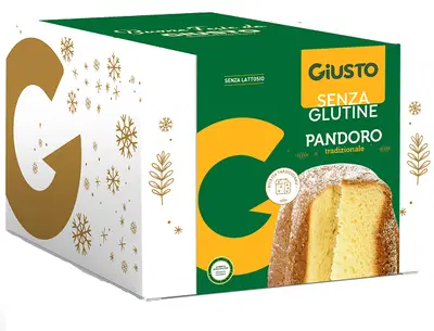 GIUSTO SENZA GLUTINE PANDORO 400 G GIUSTO SENZA GLUTINE PANDORO 400 G
