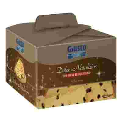 GIUSTO SENZA ZUCCHERO DOLCE NATALIZIO PANETTONE GOCCE CIOCCOLATO 600 G