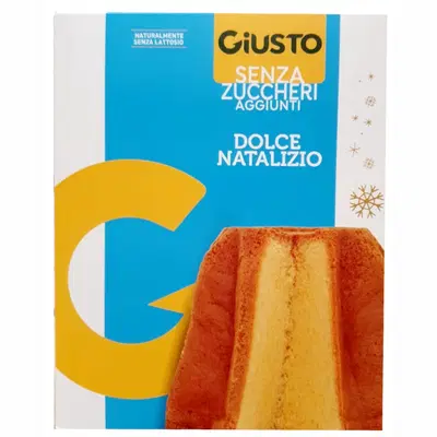 GIUSTO SENZA ZUCCHERO DOLCE NATALIZIO PANDORO 650 G GIUSTO SENZA ZUCCHERO DOLCE NATALIZIO PANDORO 650 G