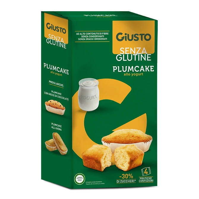 Giusto Senza Glutine Plumcake Yogurt 160 G