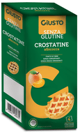 GIUSTO SENZA GLUTINE CROSTATINA ALBICOCCA 4 PEZZI DA 45 G