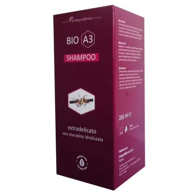 BIO A3 SHAMPOO EXTRA DELICATO 200 ML