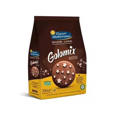 PIACERI MEDITERRANEI GOLOMIX BISCOTTO 200 G PIACERI MEDITERRANEI GOLOMIX BISCOTTO 200 G