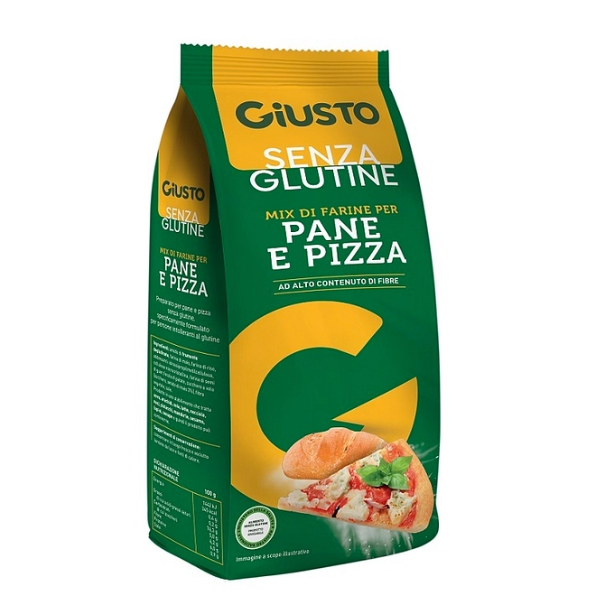 Giusto Senza Glutine Mix Pane E Pizza 500 G