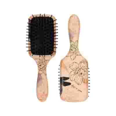 SPAZZOLA MIGNON BLACK FLOWER