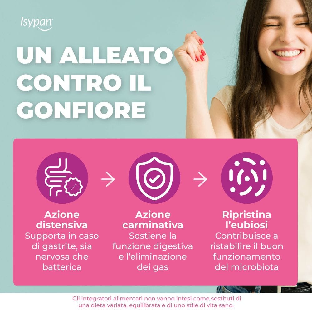 ISYPAN PESANTEZZA GONFIORE 20 COMPRESSE MASTICABILI