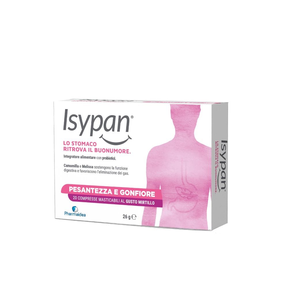 ISYPAN PESANTEZZA GONFIORE 20 COMPRESSE MASTICABILI