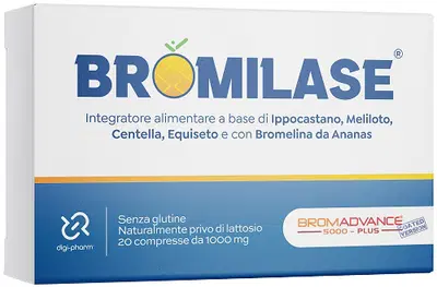 BROMILASE 20 COMPRESSE BROMILASE 20 COMPRESSE