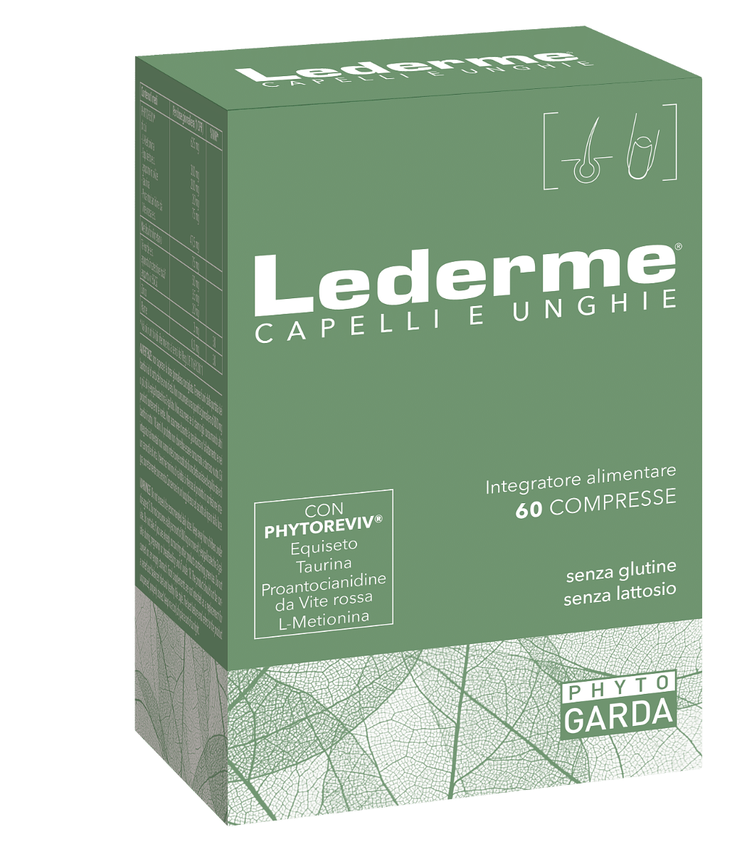 Lederme Capelli Unghie 60 Compresse