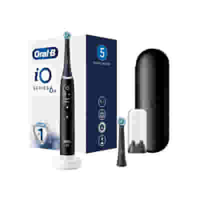 ORAL-B IO 6 BLACK SPAZZOLINO ELETTRICO + 2 REFILL
