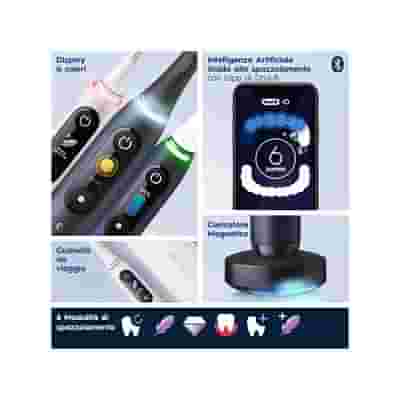 ORAL-B IO 8 BLACK SPAZZOLINO ELETTRICO + 2 REFILL