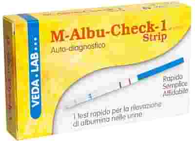 M ALBUMINA STRIP 1 PEZZO