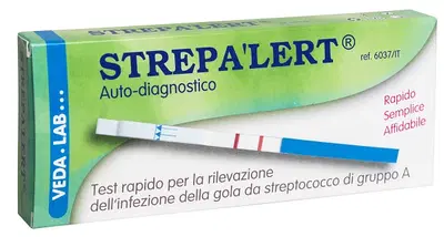 STREPTOCOCCO ALERT TEST 1 PEZZO STREPTOCOCCO ALERT TEST 1 PEZZO
