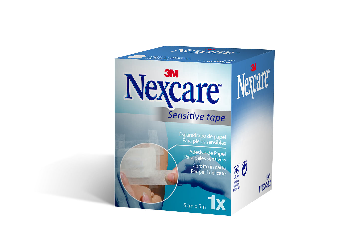 Cerotto Su Rocchetto Nexcare Sensitive Tape 5 X500 Cm