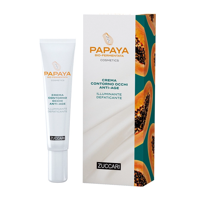 Papaya Cosmetics Crema Contorno Occhi Anti Age Illuminante Defaticante 18 Ml