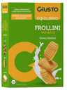 GIUSTO SENZA GLUTINE FROLLINI SEMPLICI 250 G