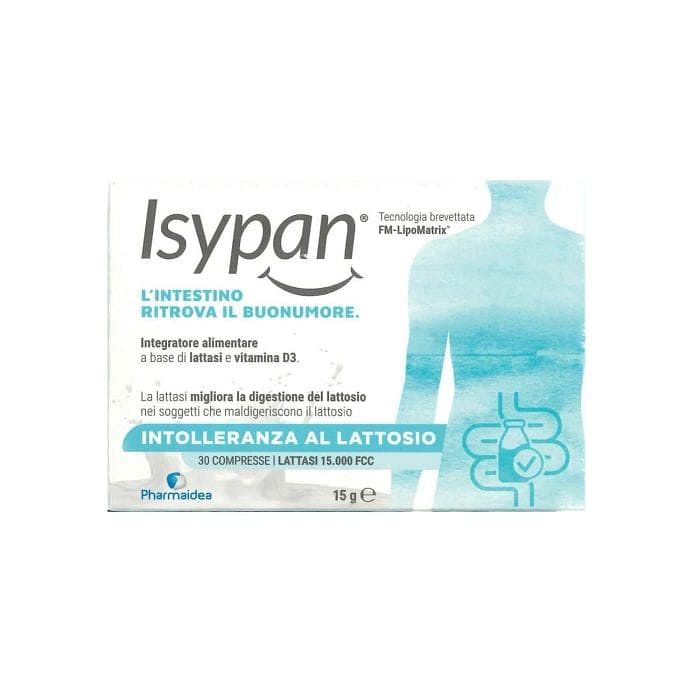 Isypan Intolleranza Lattosio 30 Compresse