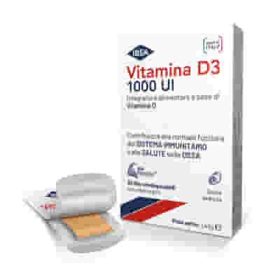 VITAMINA D3 IBSA 1000UI 30 FILM ORODISPERSIBILI