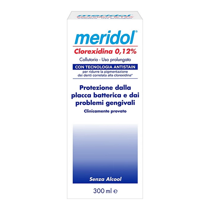 Meridol Collutorio Clorexidina 0,12% 300 Ml