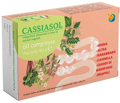 CASSIASOL 60 COMPRESSE CASSIASOL 60 COMPRESSE