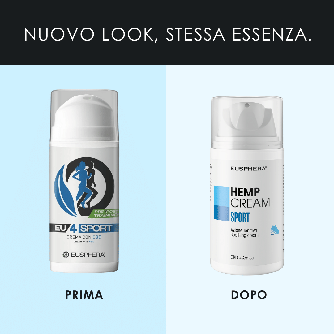 EUSPHERA  Hemp cream Sport