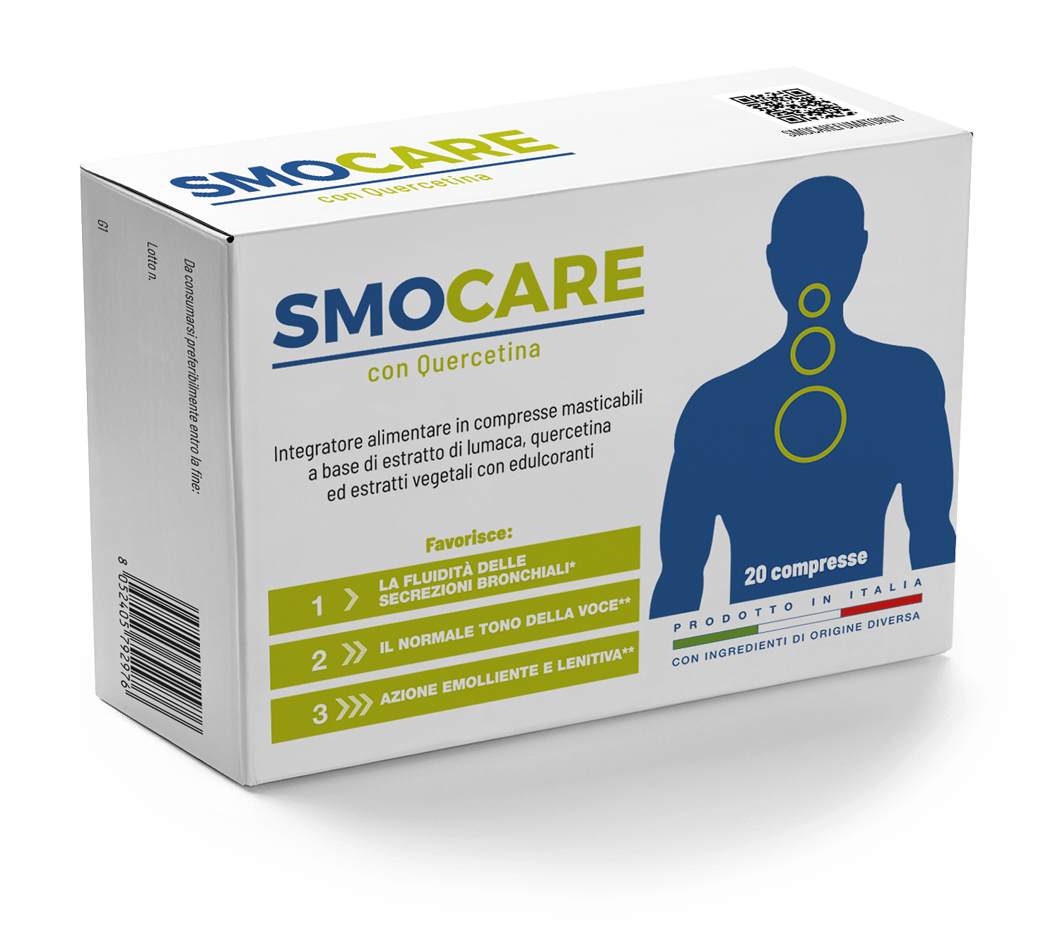 Smocare Fumatori 20 Compresse Con Quercetina