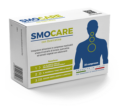 SMOCARE FUMATORI 20 COMPRESSE CON QUERCETINA