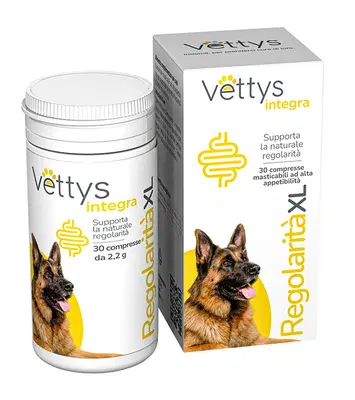 VETTYS INTEGRA REGOLARITA' XL CANE 30 COMPRESSE MASTICABILI VETTYS INTEGRA REGOLARITA' XL CANE 30 COMPRESSE MASTICABILI