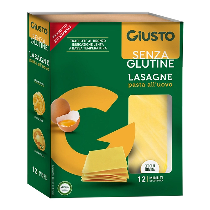 Giusto Senza Glutine Sfoglie Lasagne 200 G